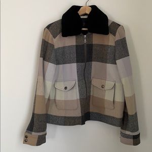 EUC Pendleton plaid wool jacket L